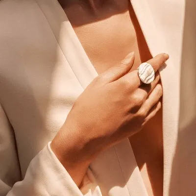 ONDA ring Minimalist, handcrafted - Monom 2