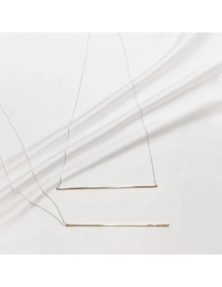 LINIA necklace Minimalist, handcrafted - Monom