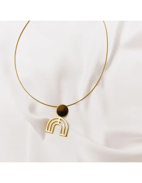 The Mino Pendant necklace Minimalist, handcrafted - Monom