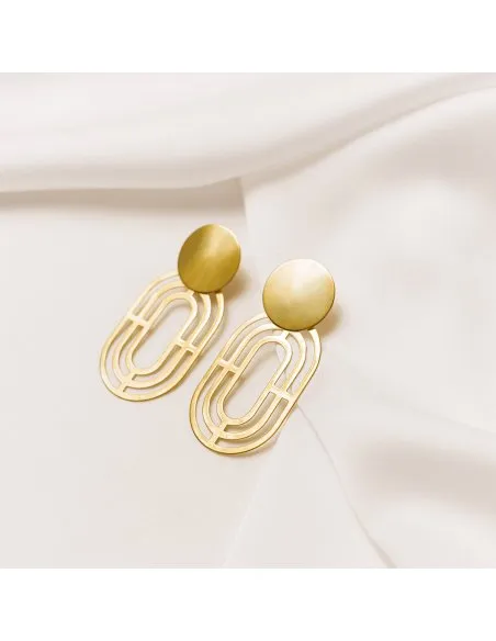 The Solaria Earrings earrings  Minimalist, handcrafted - Monom