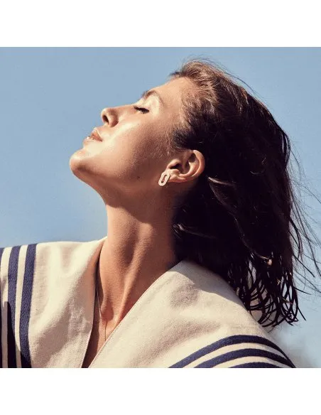 Cercei Labyrinth Oval Small, realizati manual. - Monom