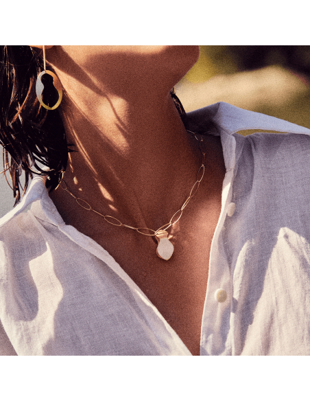 AURA necklace Minimalist, handcrafted - Monom