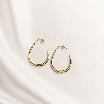 Drop Minimal Earrings - Handmade by Monom