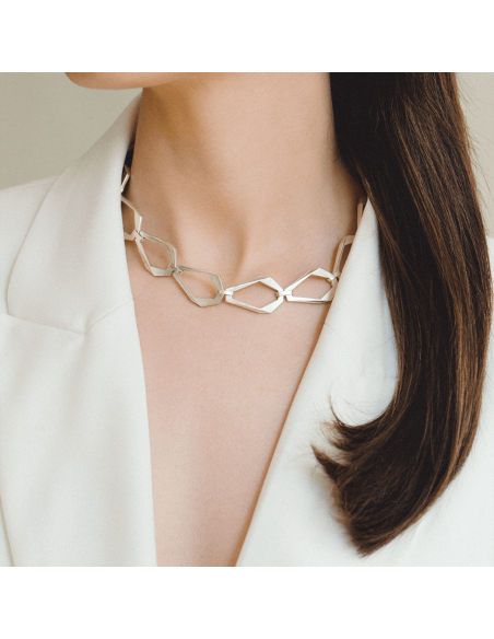 TECTONICA Minimal Necklace, handcrafted. - Monom