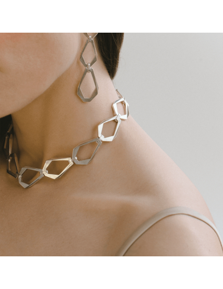 TECTONICA Minimal Necklace, handcrafted. - Monom
