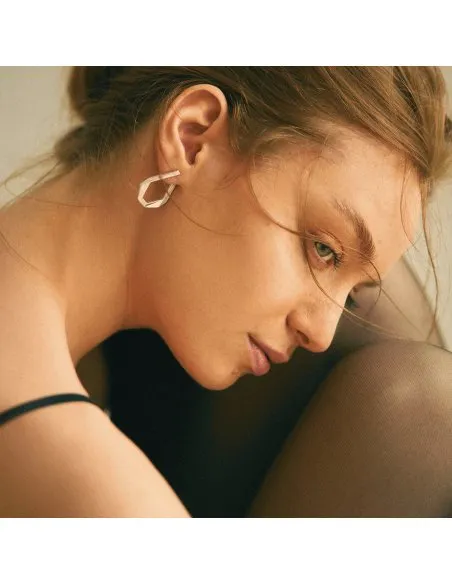 TECTONICA Minimal Earrings, Handmade by Monom
