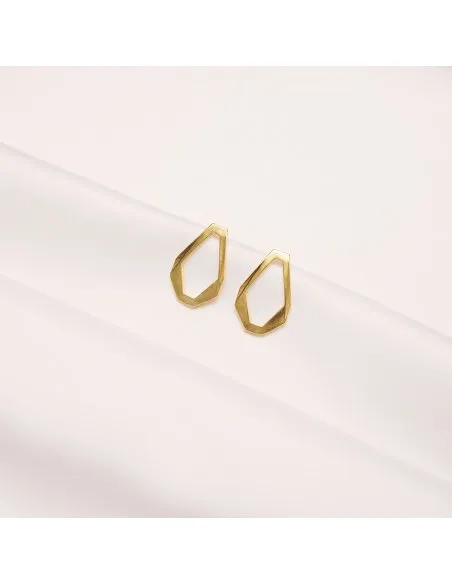 TECTONICA UNO Minimal Earrings, handcrafted. - Monom