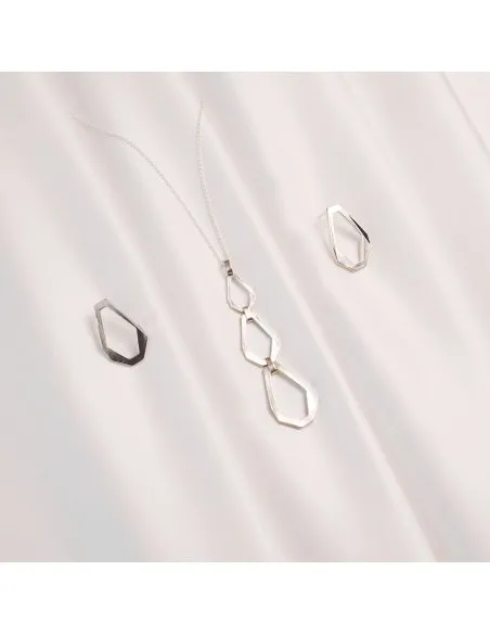 TECTONICA UNO Minimal Earrings, handcrafted. - Monom