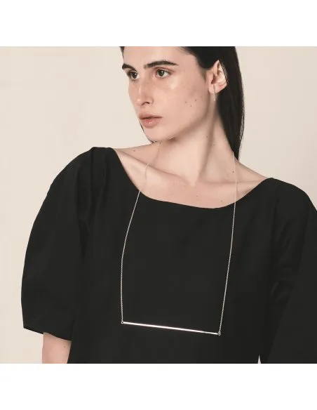 LINIA necklace Minimalist, handcrafted - Monom