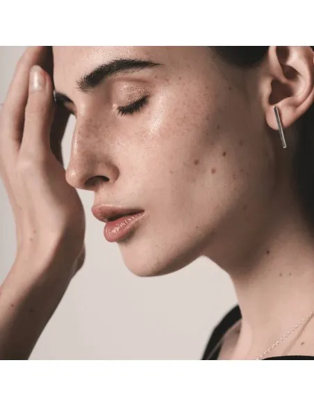 LINIA earrings Minimalist, handcrafted - Monom