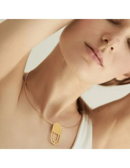 The Luna necklace Minimalist, handcrafted - Monom