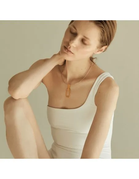 Pandantiv Troia Minimal, realizat manual. - Monom