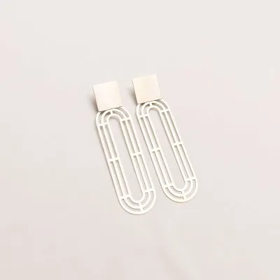 Labyrinth URANIA Minimal Earrings, Handmade by Monom