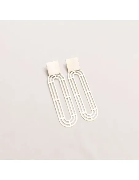 Labyrinth URANIA Minimal Earrings, Handmade by Monom