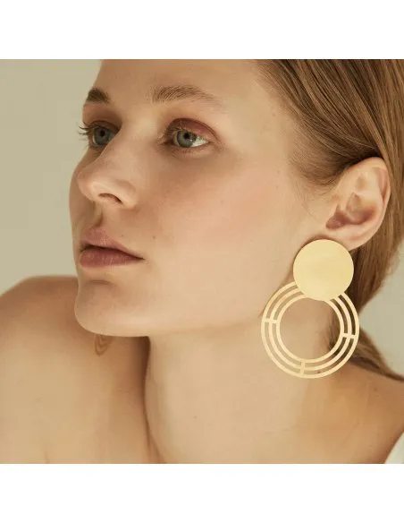 Cercei Labyrinth Saturnalia Small Minimal, realizati manual. - Monom