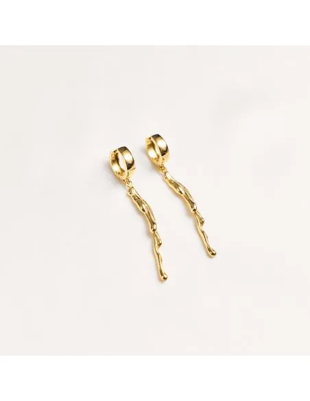 Cercei AVA CREOLE Minimal, realizati manual. - Monom