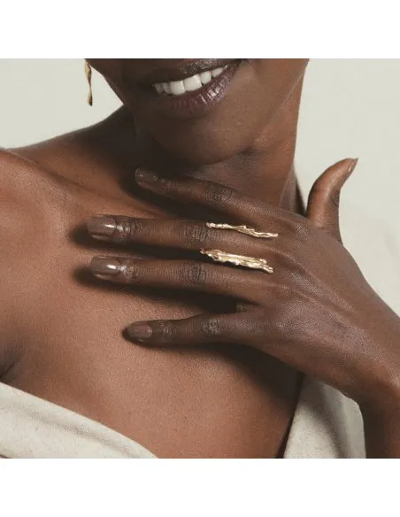 AVA DUO Minimal Ring, handcrafted. - Monom