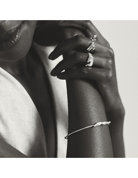 AVA SLIM Minimal Bracelet, handcrafted. - Monom