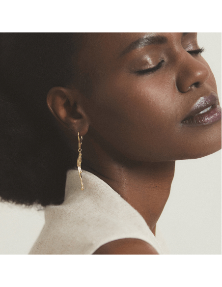 Cercei AVA SLIM Minimal, realizati manual. - Monom