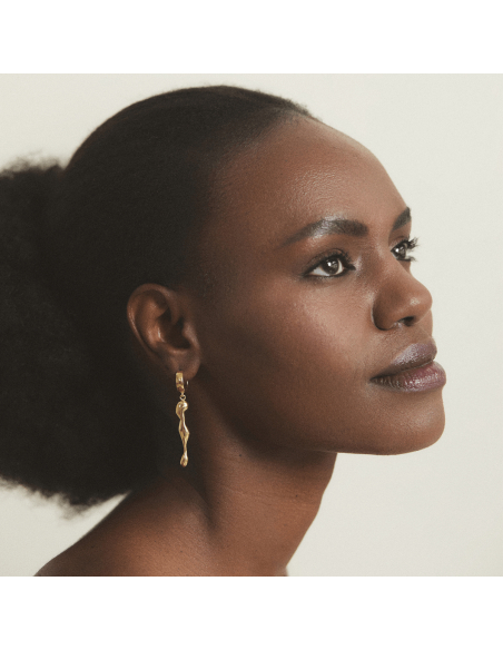 Cercei ONIA CREOLE Minimal, realizati manual. - Monom