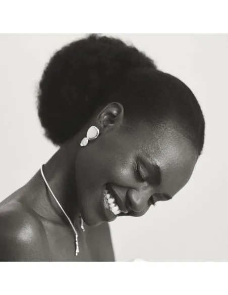 Sia Lush Minimal Earrings, handcrafted. - Monom