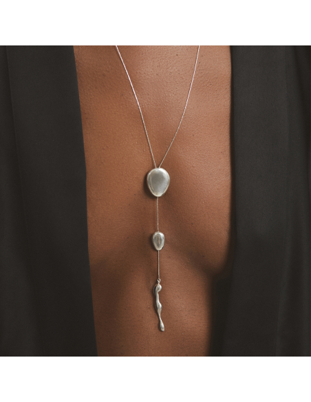 SIA TRIO Necklace, Handmade by Monom