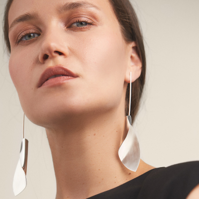 ETALA LONG PETAL EARRINGS 2