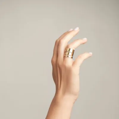 Etala Lira Minimal Ring, Handcrafted - Monom
