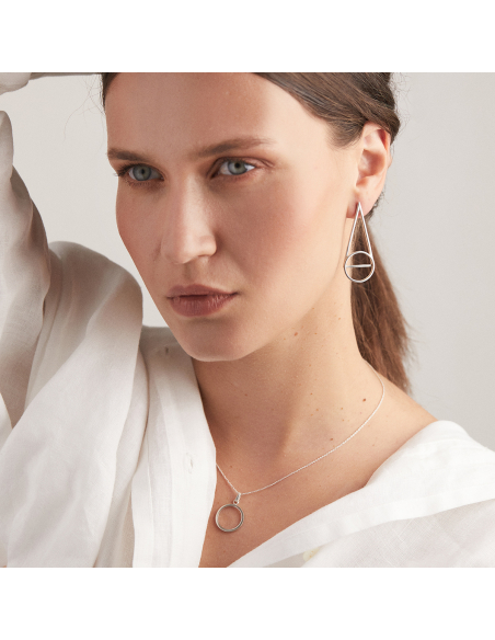 ENIA Minimal Earrings, Handmade by Monom