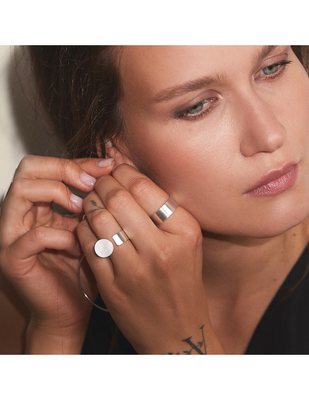 Basic Band ring Minimalist, handcrafted - Monom