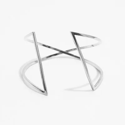 ALPHABET X bracelet Minimalist, handcrafted - Monom 2