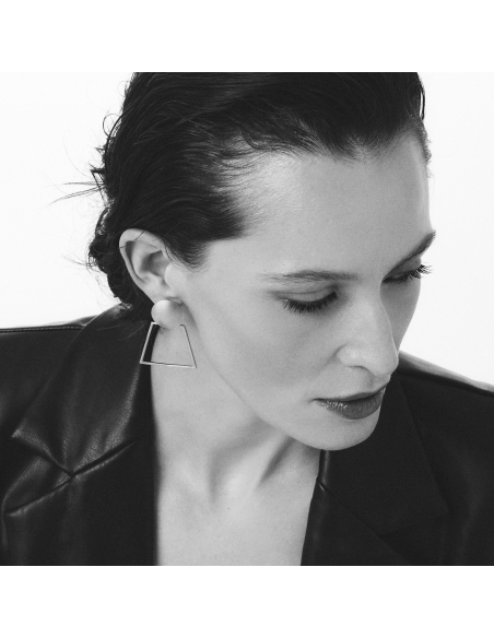 HERA earrings Minimalist, handcrafted - Monom