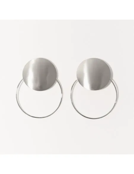Bendis Double Circle Earrings