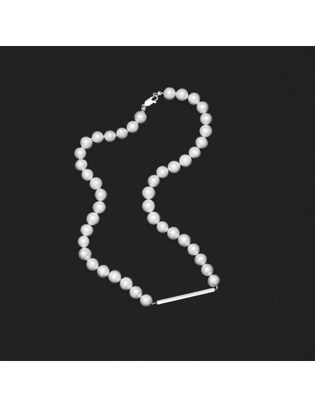 Colier LINIA small Minimal, realizat manual. - Monom