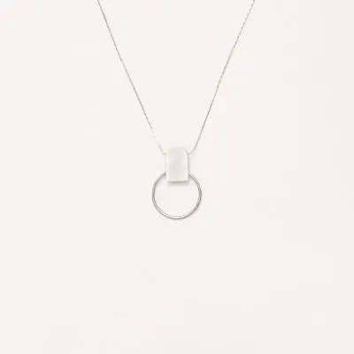 PLATTITUDE SQUARE Small Minimal Choker, Handmade by Monom 2