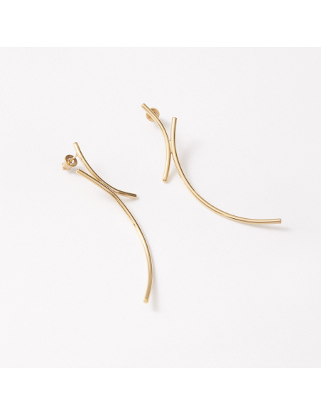 GAIA Minimal Earrings, Handmade by Monom