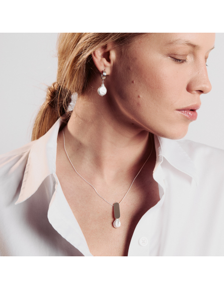 The Troia Pendant necklace Minimalist, handcrafted - Monom