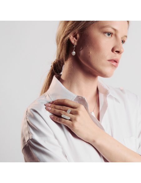 TRIOVALE ring Minimalist, handcrafted - Monom