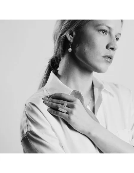 TRIOVALE ring Minimalist, handcrafted - Monom