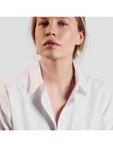 The Troia Pendant necklace Minimalist, handcrafted - Monom