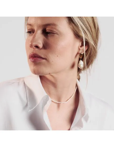 The Troia Pendant necklace Minimalist, handcrafted - Monom