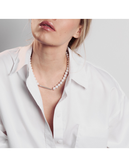 Colier LINIA small Minimal, realizat manual. - Monom