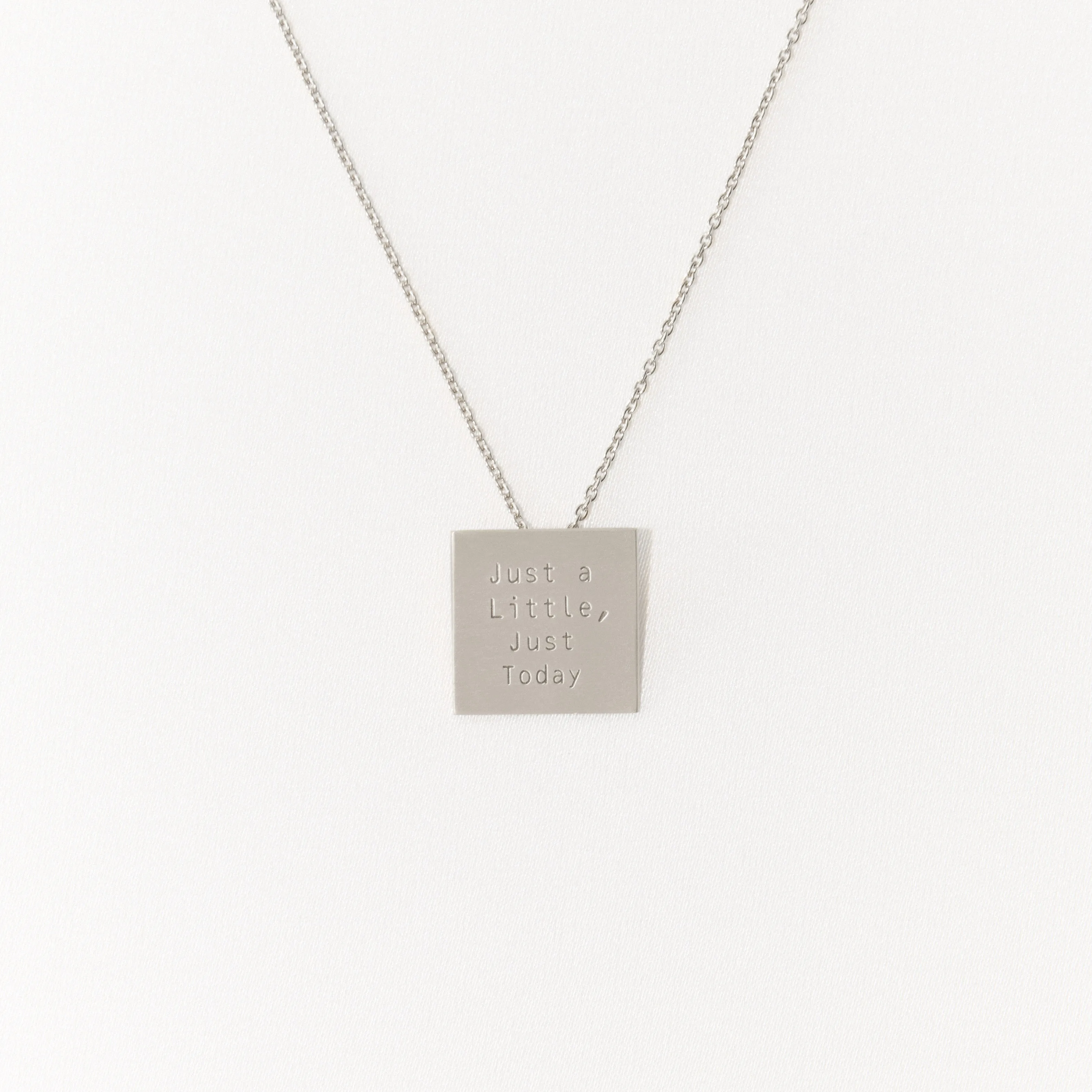 SQUARE Small Necklace x LOREDANA PADUREAN, Handmade by monom 2