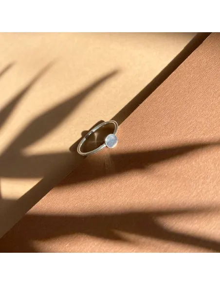 Inel MINIM circle Minimal, realizat manual. - Monom