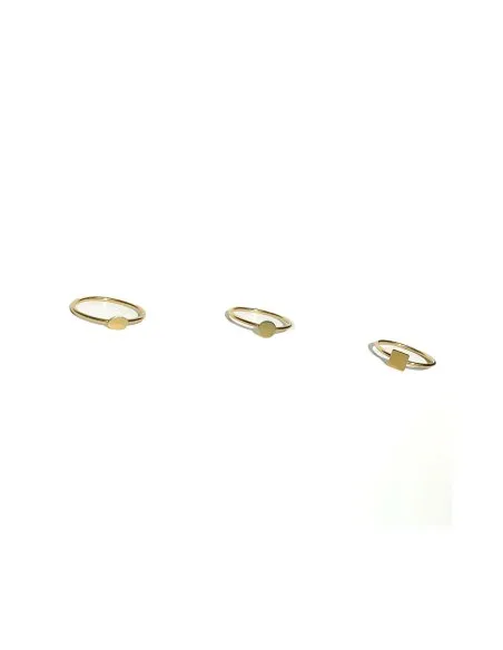 MINIM Square Minimal Ring - Handmade by Monom