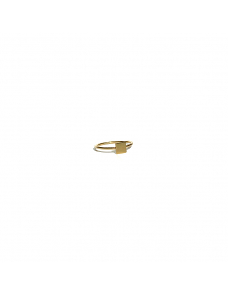 MINIM Square Minimal Ring - Handmade by Monom