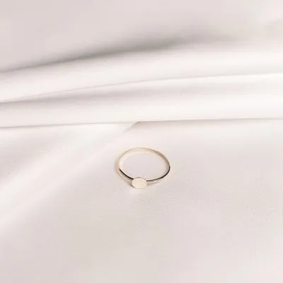 MINIM Circle Minimal Ring - Handmade by Monom 2