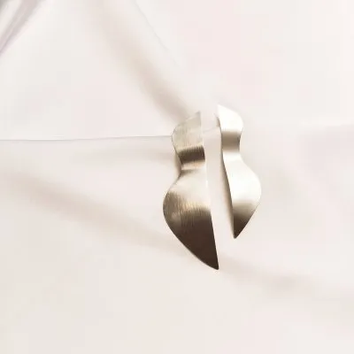 FORMA earrings Minimalist, handcrafted - Monom 2