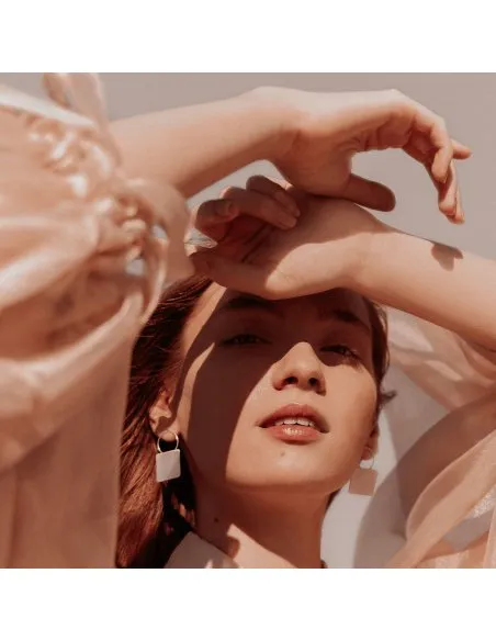 PLATTITUDE COMBO earrings Minimalist, handcrafted - Monom